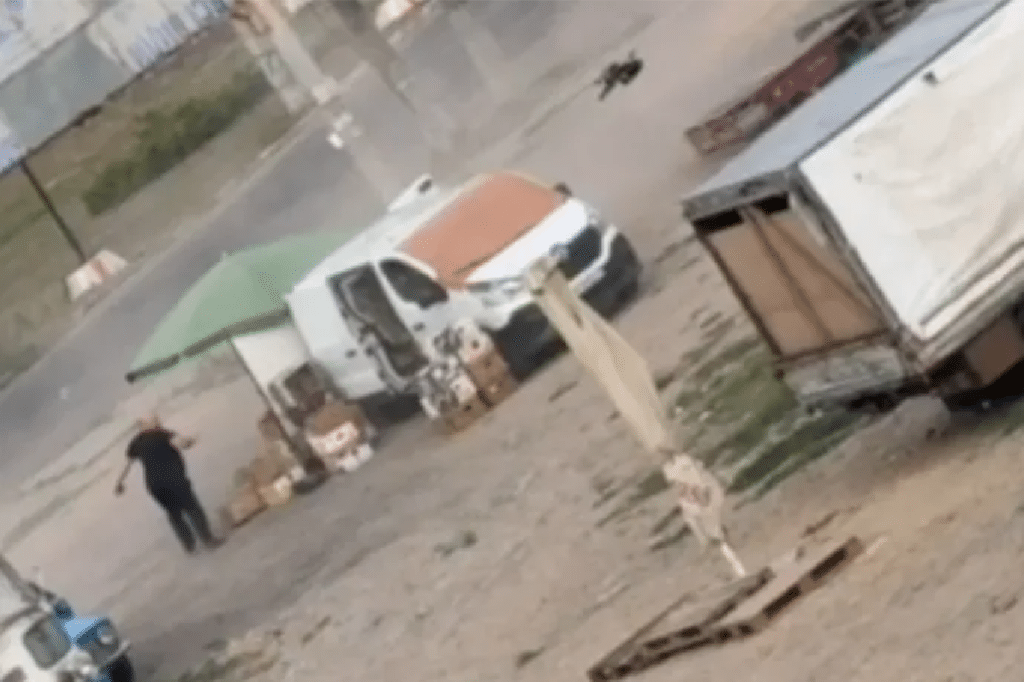 Piaci árust üldözött egy orosz drón Herszonban