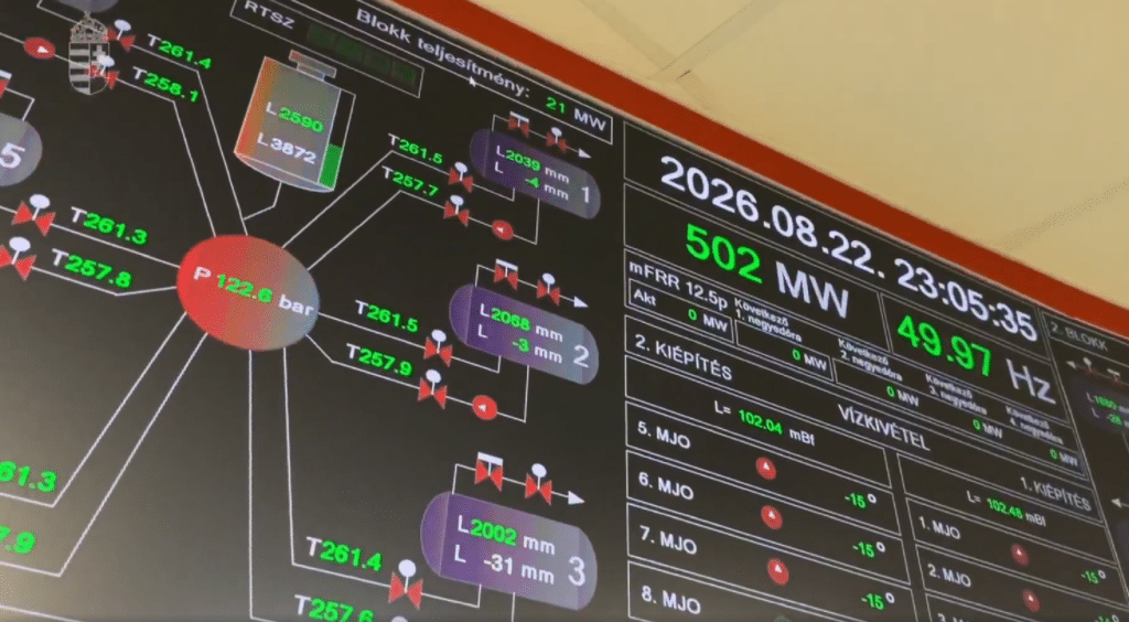 Újraindult a paksi hatos turbina, megkezdődött az atomerőmű blokkjainak felterhelése